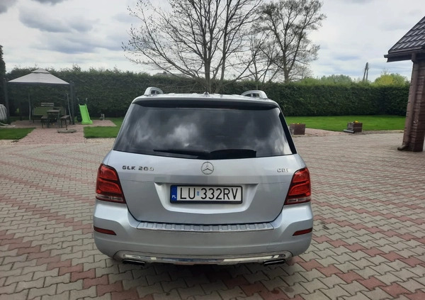 Mercedes-Benz GLK cena 64500 przebieg: 227400, rok produkcji 2013 z Lublin małe 191